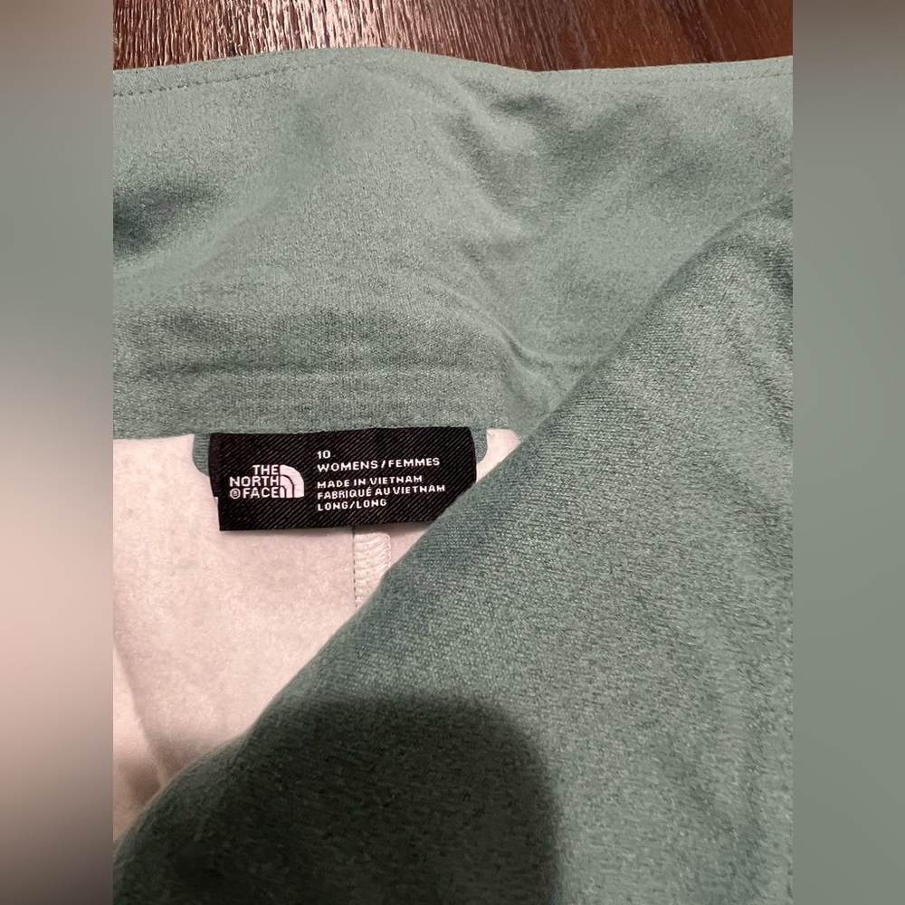 NWT NORTH FACE Snoga, Fitted, Woman’s Snow Pants, Size 10, Dark Sage, Snowboard - Picture 3 of 11